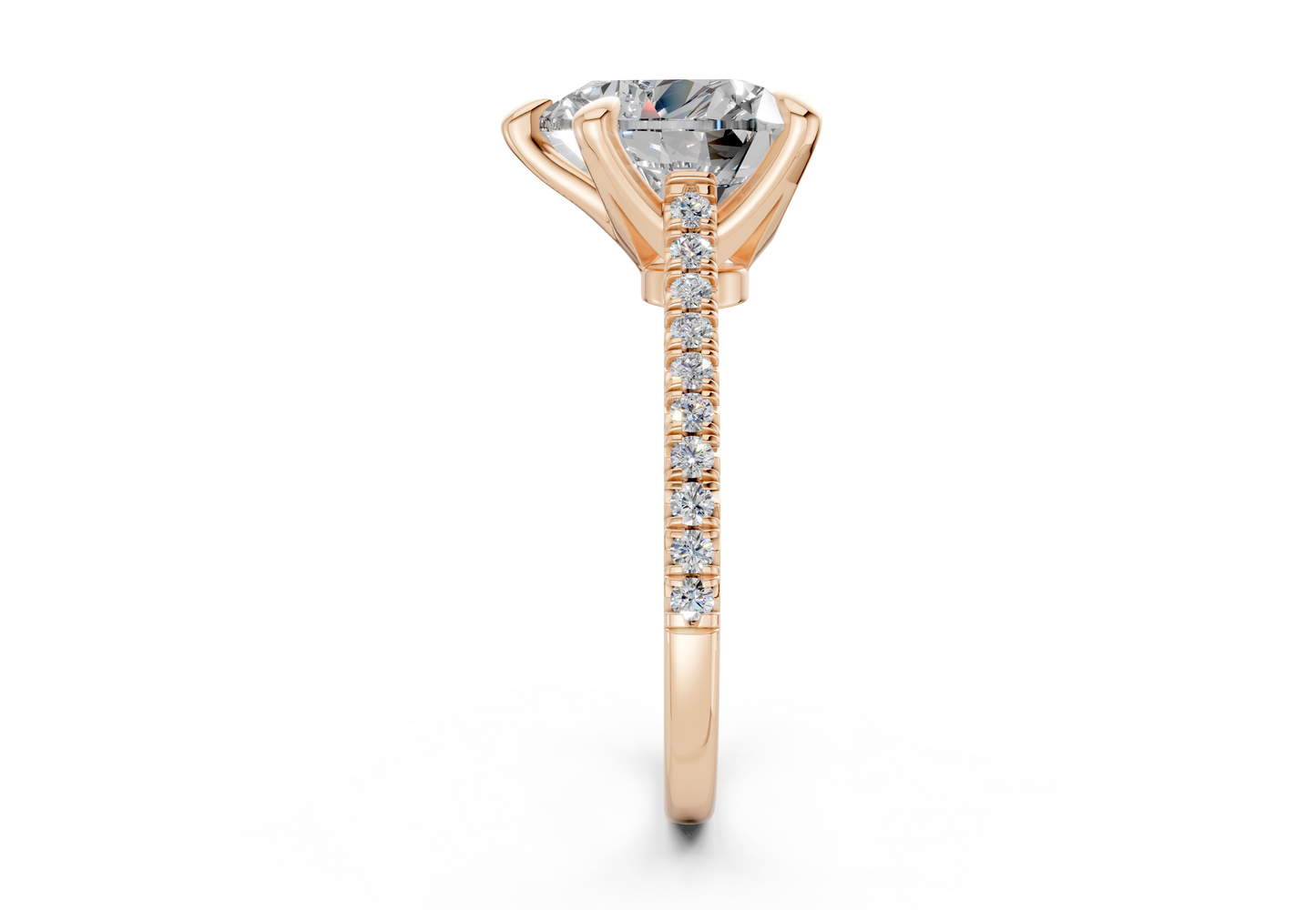 The West Village Pavé Engagement Ring
