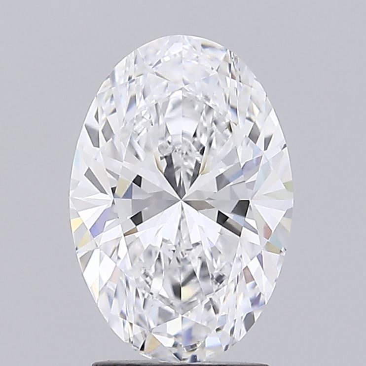 2.57 Carat D-VVS1 Oval Lab Diamond
