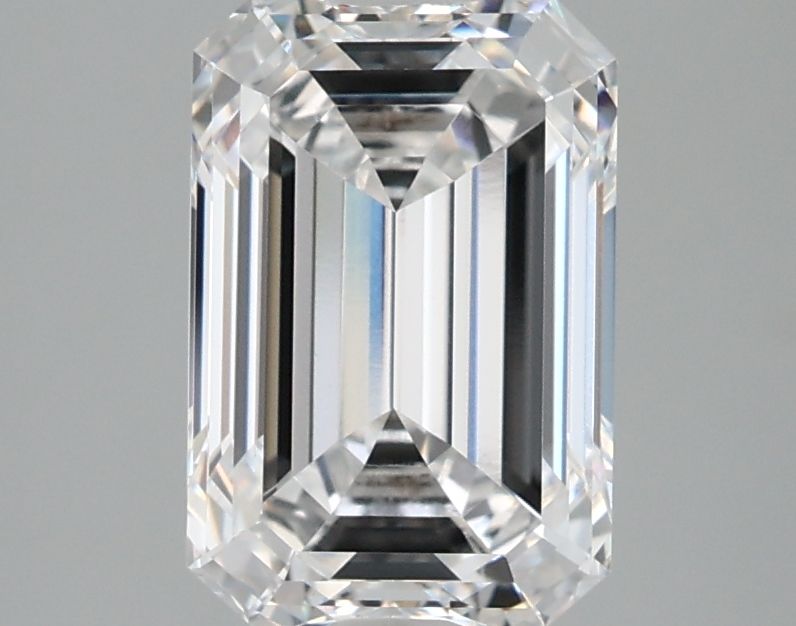 2.66 Carat D-VVS2 Emerald Lab Diamond