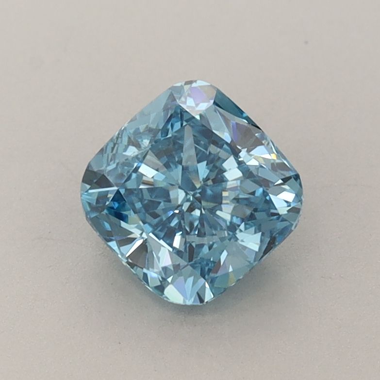 1 Carat Cushion Cut Fancy Blue