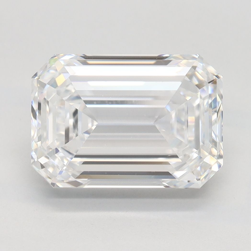 2.92 Carat D-VVS2 Emerald Lab Diamond