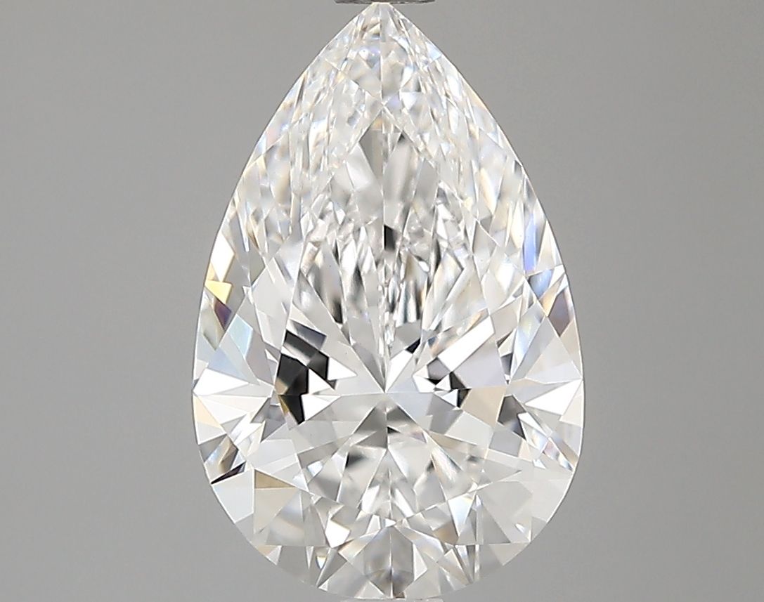 2.08 Carat E-VVS2 Pear Lab Diamond