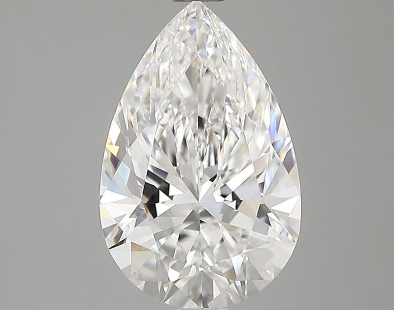 2.08 Carat E-VVS2 Pear Lab Diamond