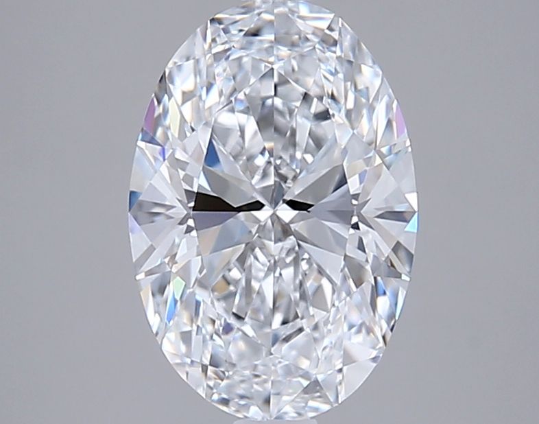 2.03 Carat D-VVS2 Oval Lab Diamond