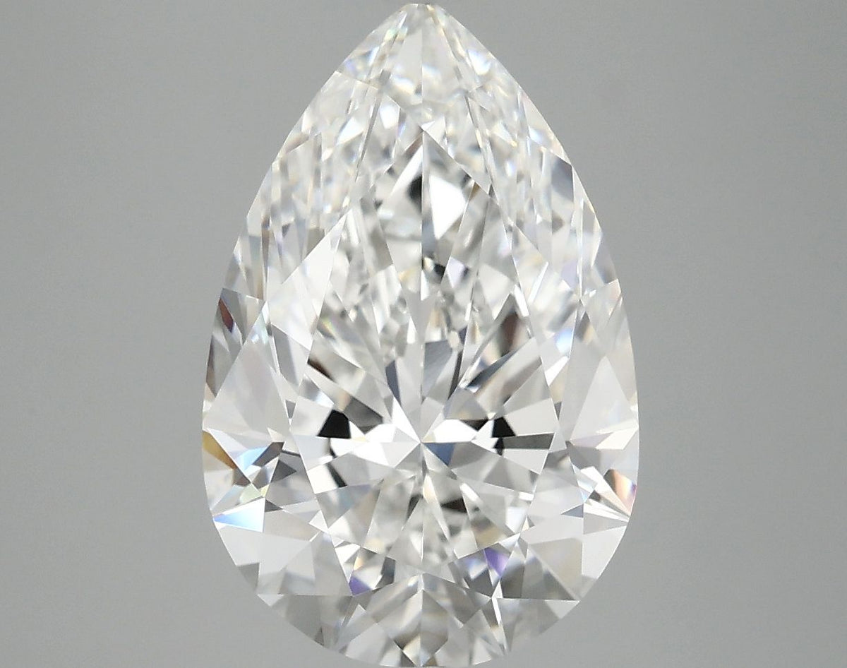 4.96 Carat E-VVS2 Pear Lab Diamond