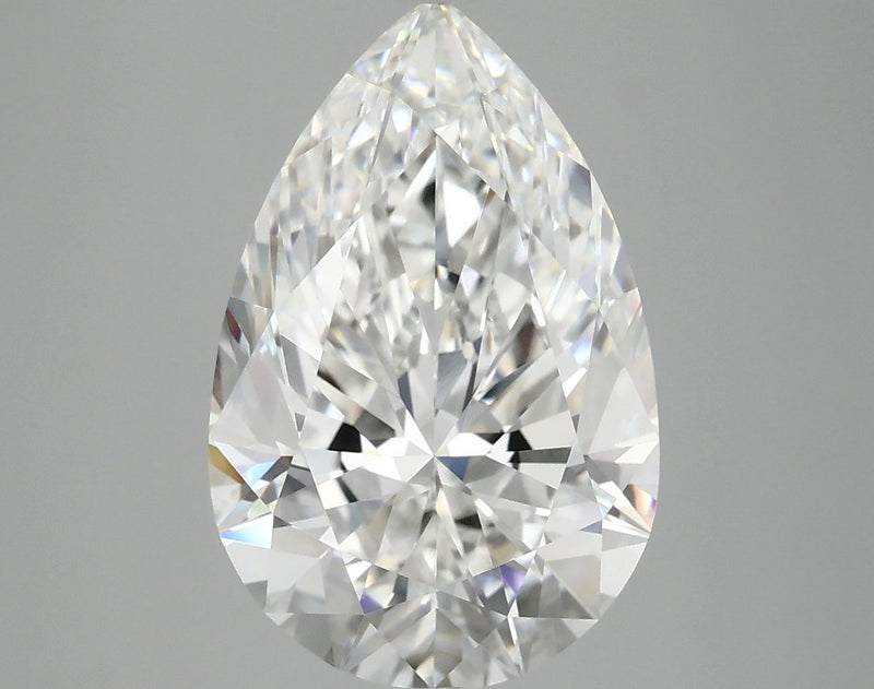 4.96 Carat E-VVS2 Pear Lab Diamond