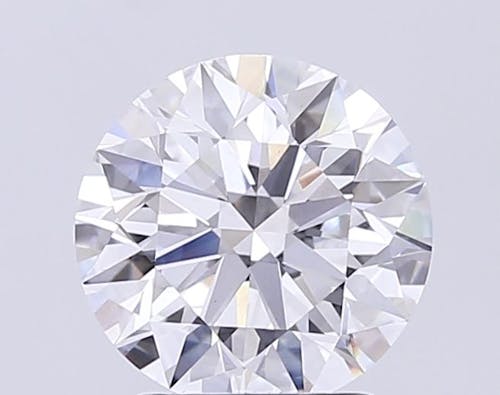 3.03 Carat E-VVS2 Round Lab Diamond