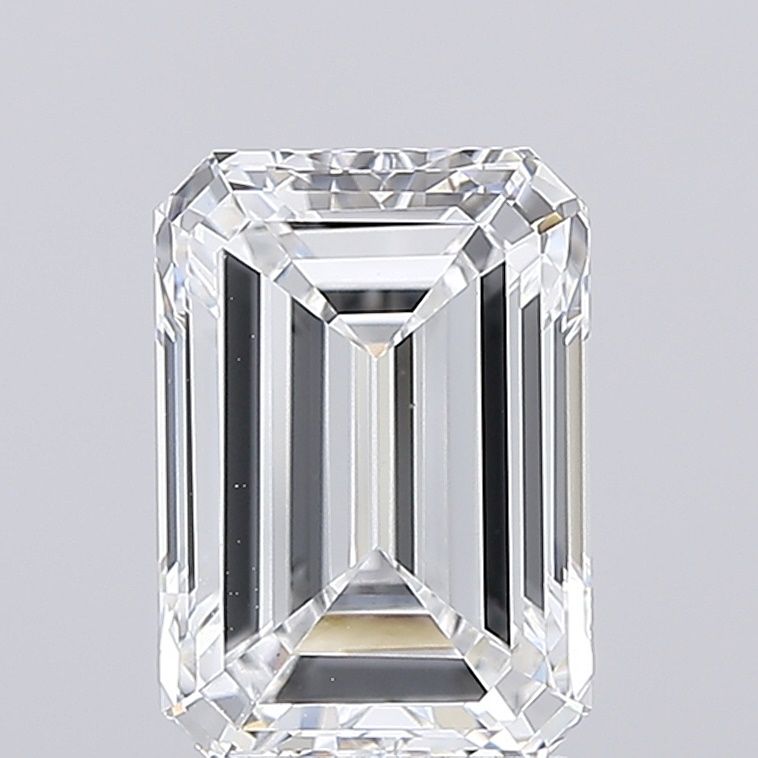 3.02 Carat D-VVS2 Emerald Lab Diamond