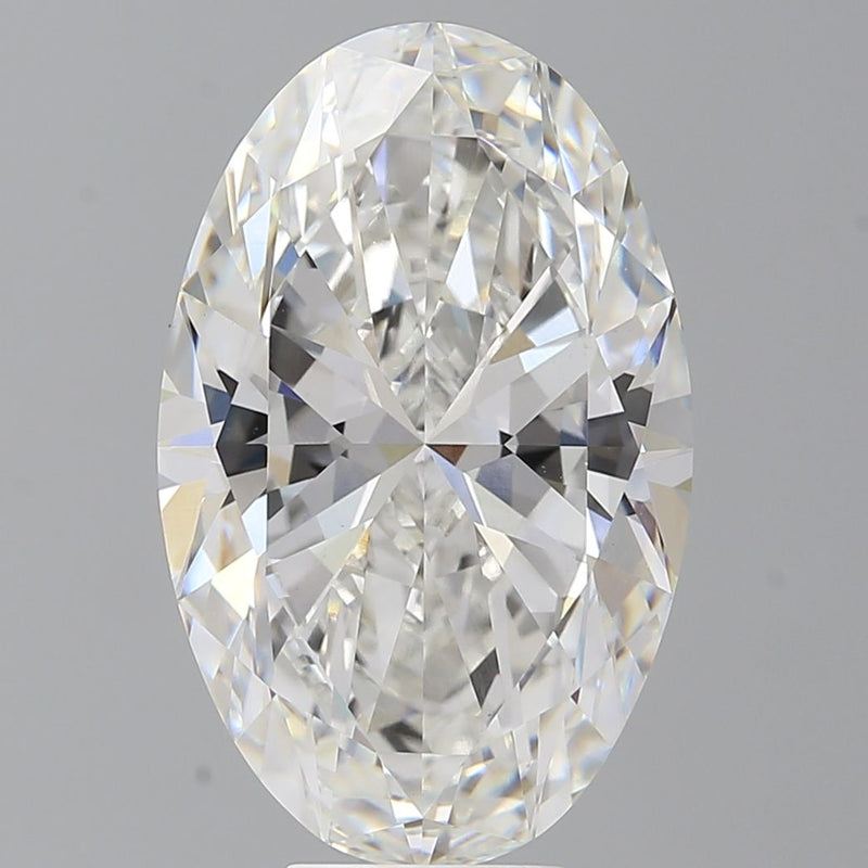 9.10 Carat F-VVS2 Oval Lab Diamond