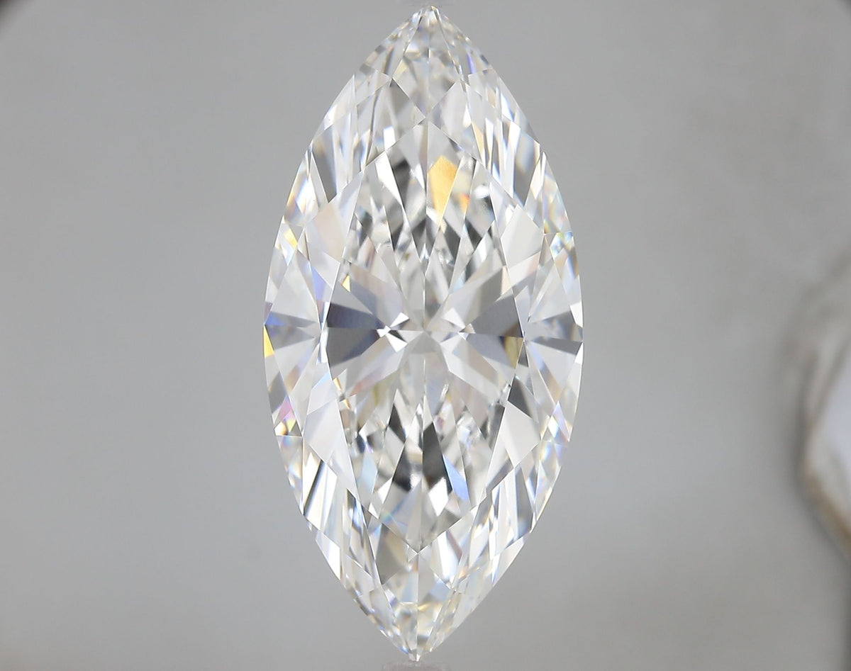 11.64 Carat F-VVS2 Marquise Lab Diamond