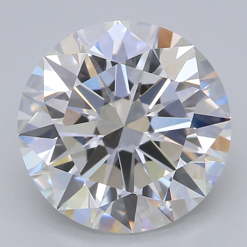 2.51 Carat F-VVS2 Round Lab Diamond