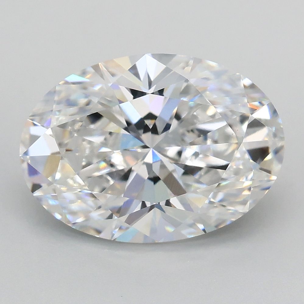 3.02 Carat D-VVS2 Oval Lab Diamond