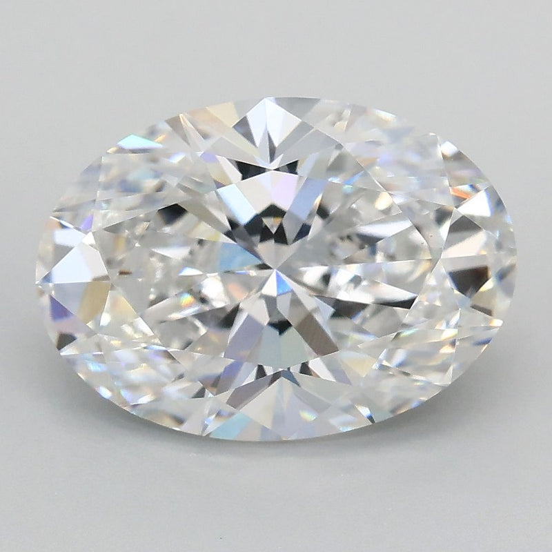 3.02 Carat D-VVS2 Oval Lab Diamond