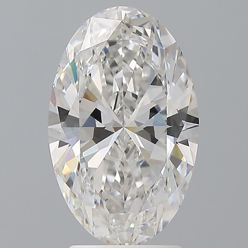 3.00 Carat F-VVS2 Oval Lab Diamond