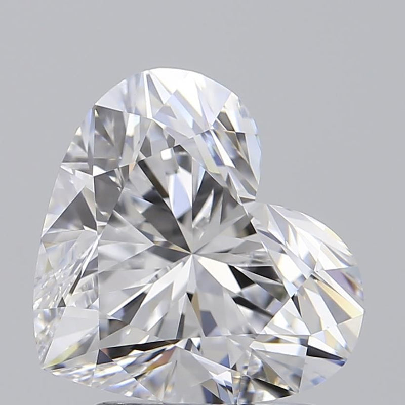 2.00 Carat D-VVS2 Heart Lab Diamond