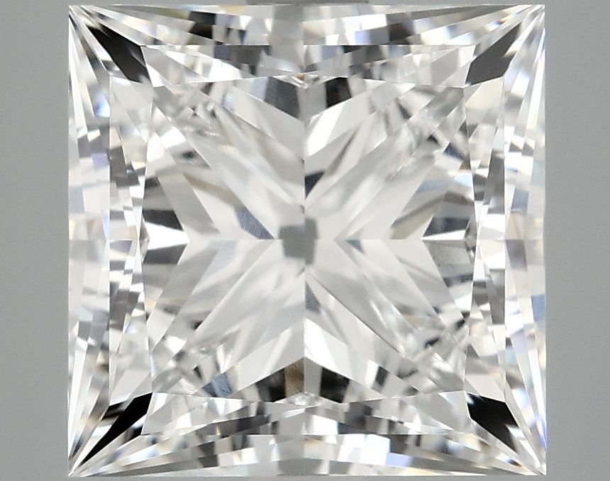 5.77 Carat E-VVS2 Princess Lab Diamond