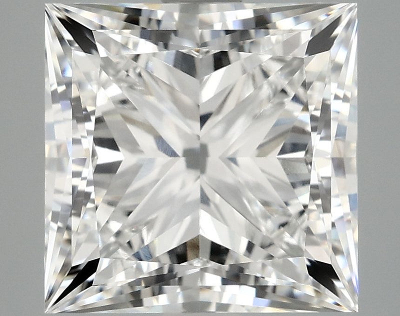 5.77 Carat E-VVS2 Princess Lab Diamond