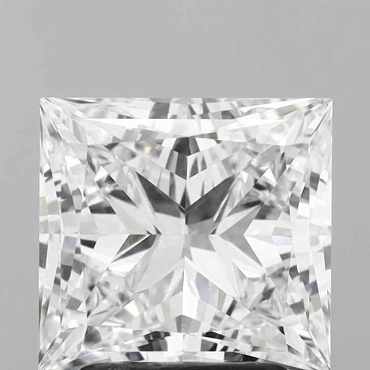 2.51 Carat D-VVS2 Princess Lab Diamond