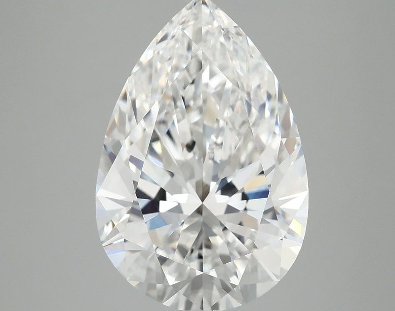 5.04 Carat E-VVS2 Pear Lab Diamond