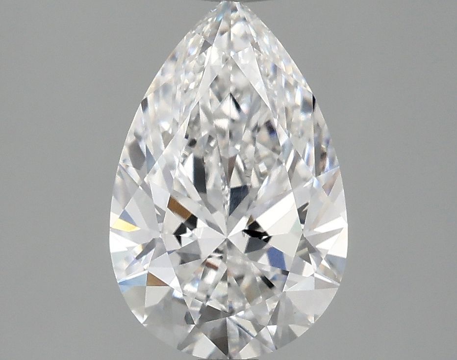 2.08 Carat D-VS1 Pear Lab Diamond