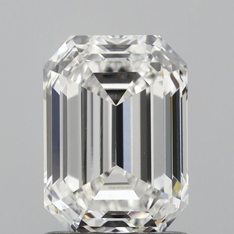 1.59 Carat F-VVS2 Emerald Lab Diamond
