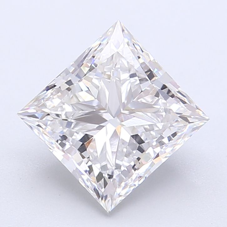 2.83 Carat D-VVS2 Princess Lab Diamond