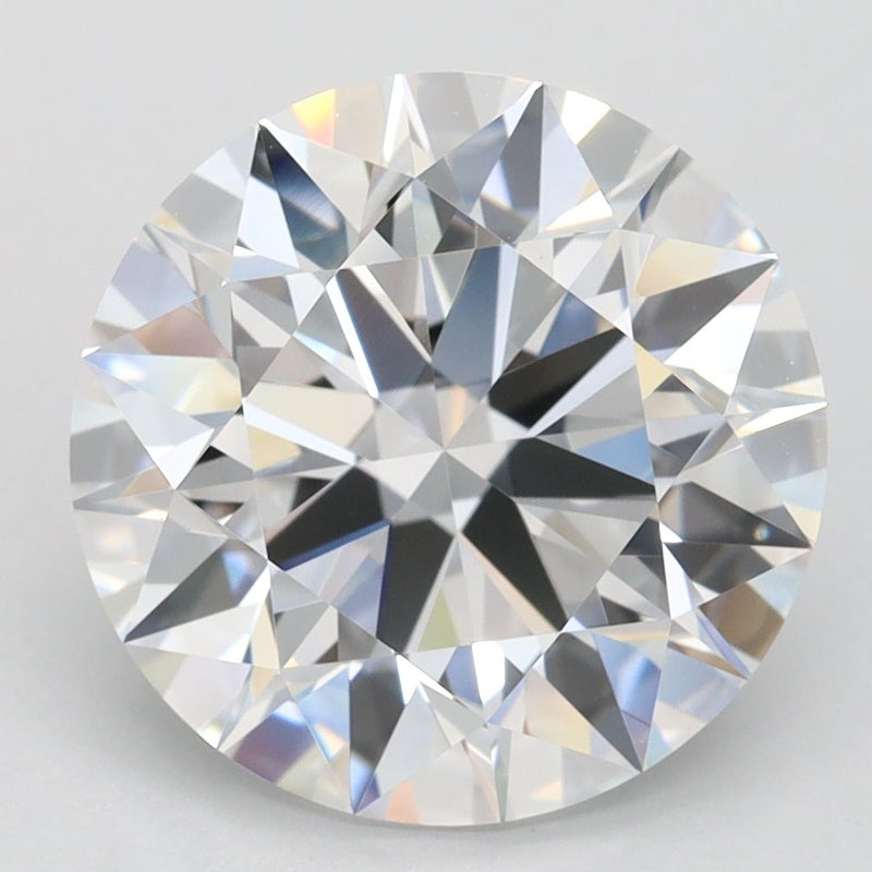 4.01 Carat D-IF Round Lab Diamond