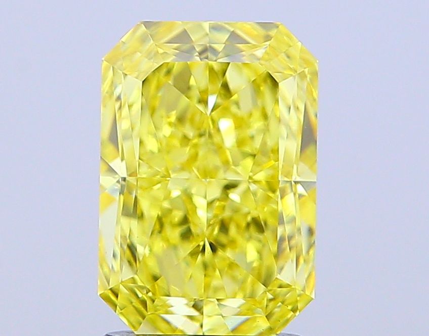 3.05 Carat Radiant Cut Fancy Yellow