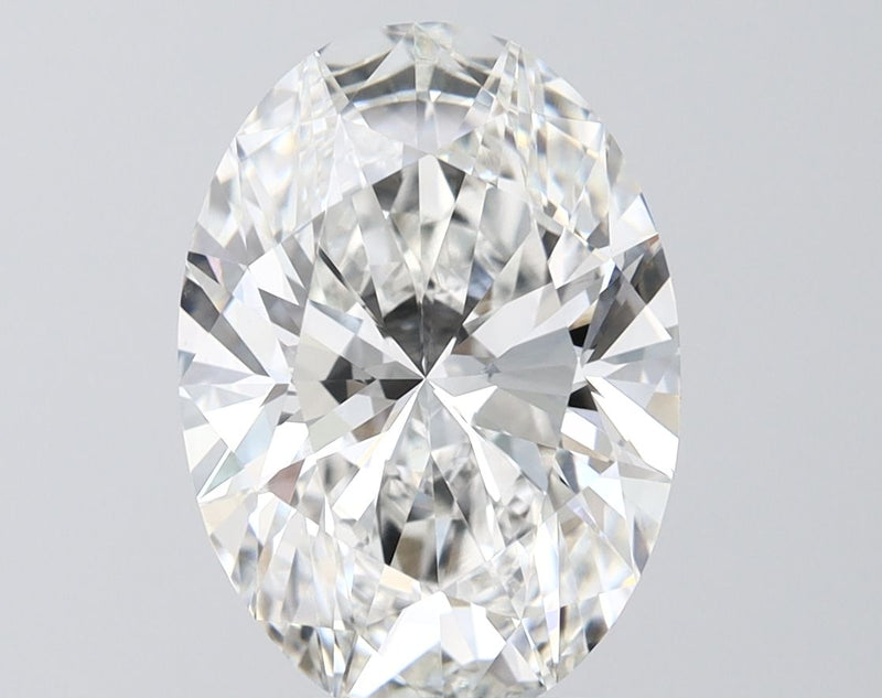 4.51 Carat F-VVS2 Oval Lab Diamond