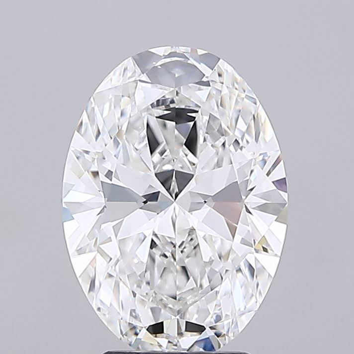 3.23 Carat E-VS1 Oval Lab Diamond