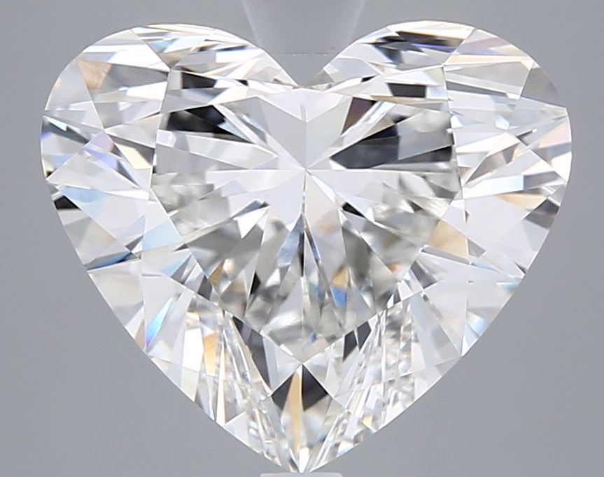 5.03 Carat G-VVS2 Heart Lab Diamond