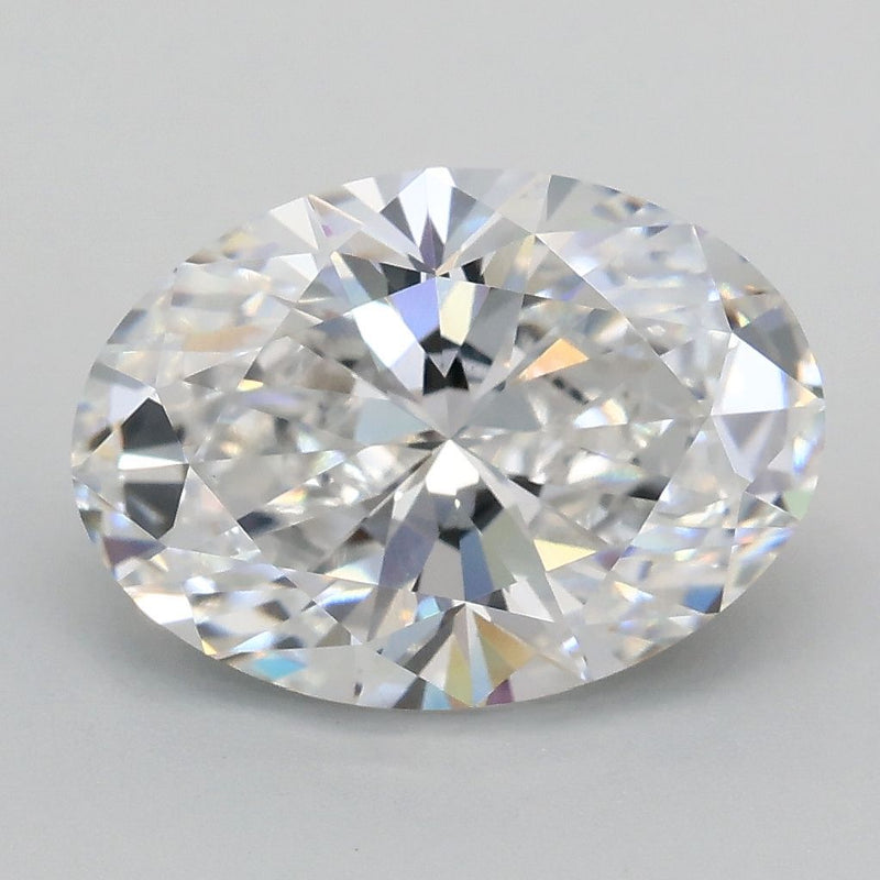 3.04 Carat D-VVS2 Oval Lab Diamond
