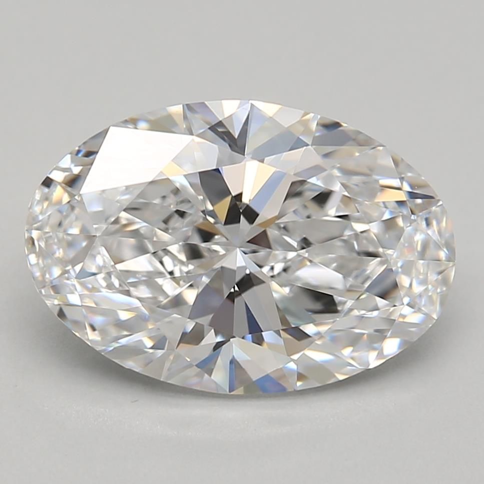 3.2 Carat D-IF Oval Lab Diamond