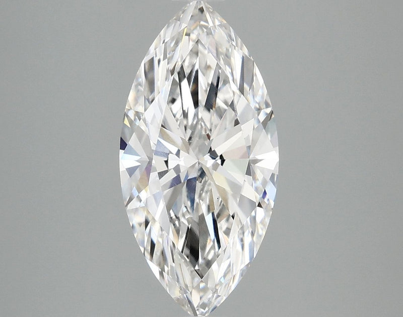 2.56 Carat E-VS1 Marquise Lab Diamond
