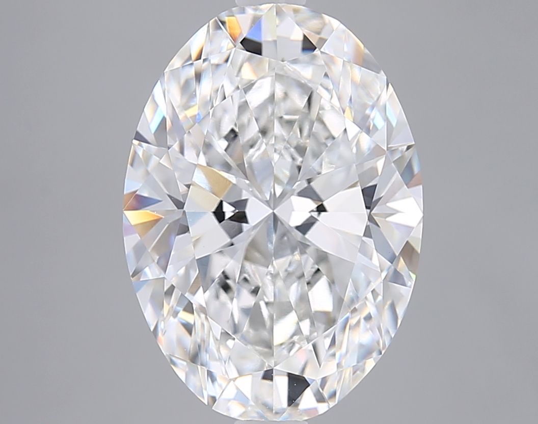 5.06 Carat F-VVS2 Oval Lab Diamond
