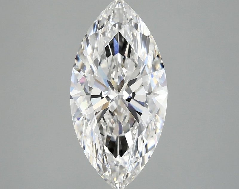 2.46 Carat E-VVS2 Marquise Lab Diamond
