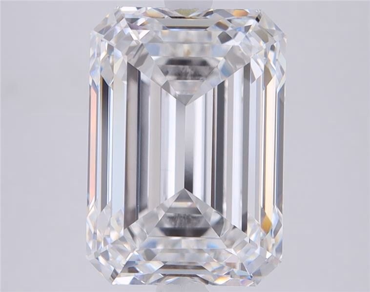 3.05 Carat E-VVS2 Emerald Lab Diamond