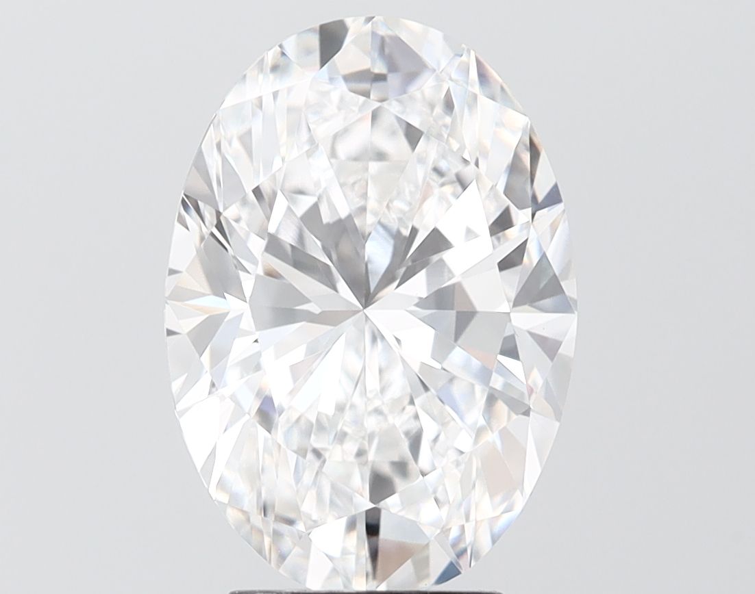 4.11 Carat D-VVS2 Oval Lab Diamond