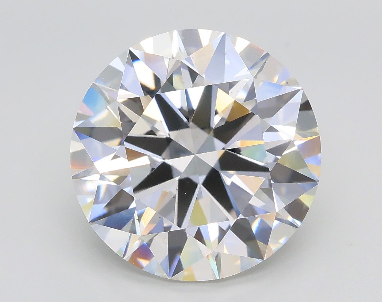 5.07 Carat G-VS2 Round Lab Diamond