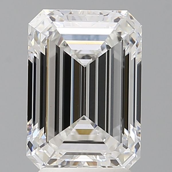 3.05 Carat E-VVS2 Emerald Lab Diamond