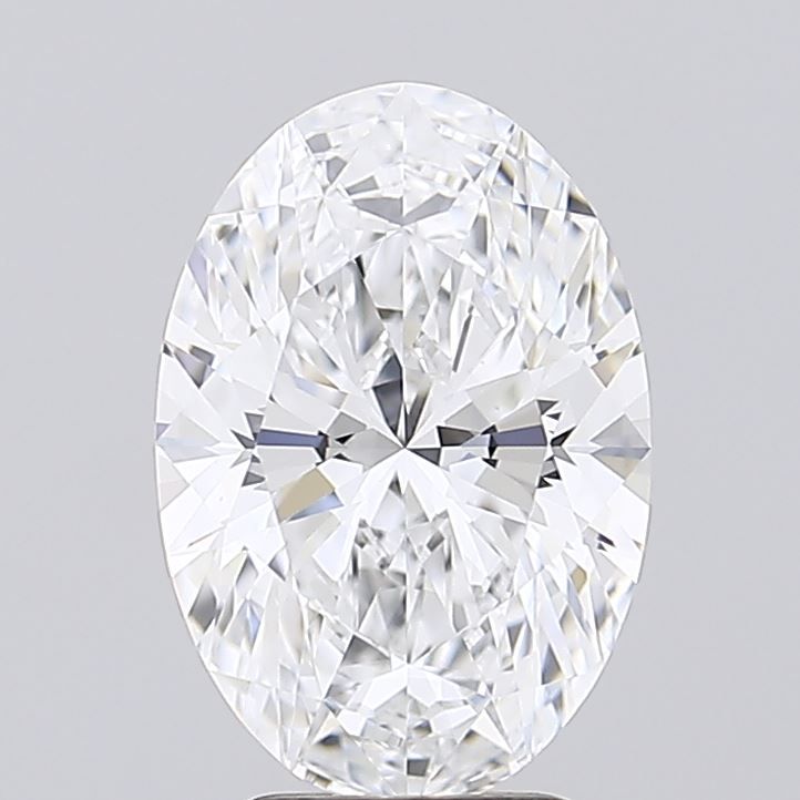 2.53 Carat D-IF Oval Lab Diamond
