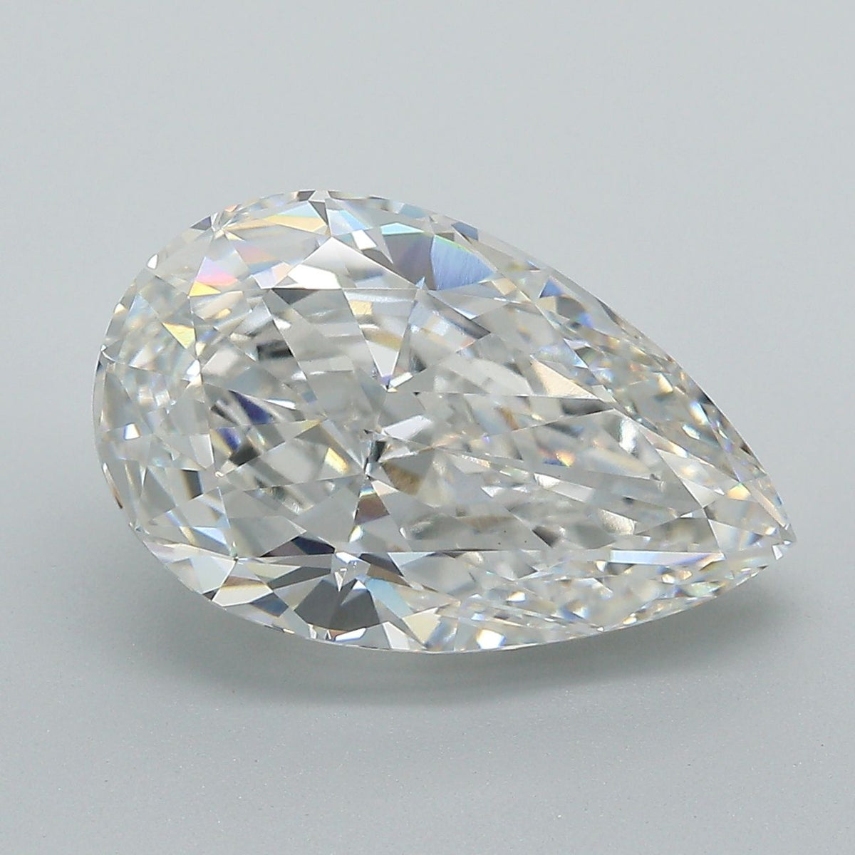 7.13 Carat F-VS1 Pear Lab Diamond