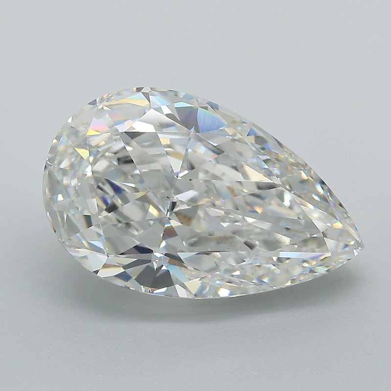 7.13 Carat F-VS1 Pear Lab Diamond