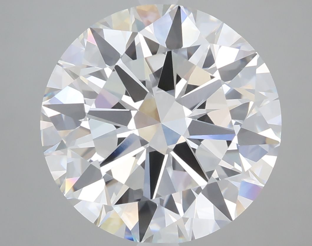 6.04 Carat F-VVS2 Round Lab Diamond