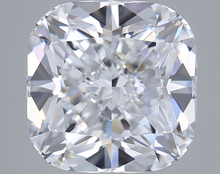 2.74 Carat D-VVS2 Cushion Lab Diamond