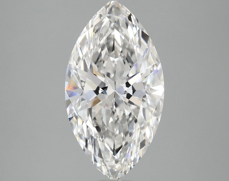 2.87 Carat E-VS1 Marquise Lab Diamond