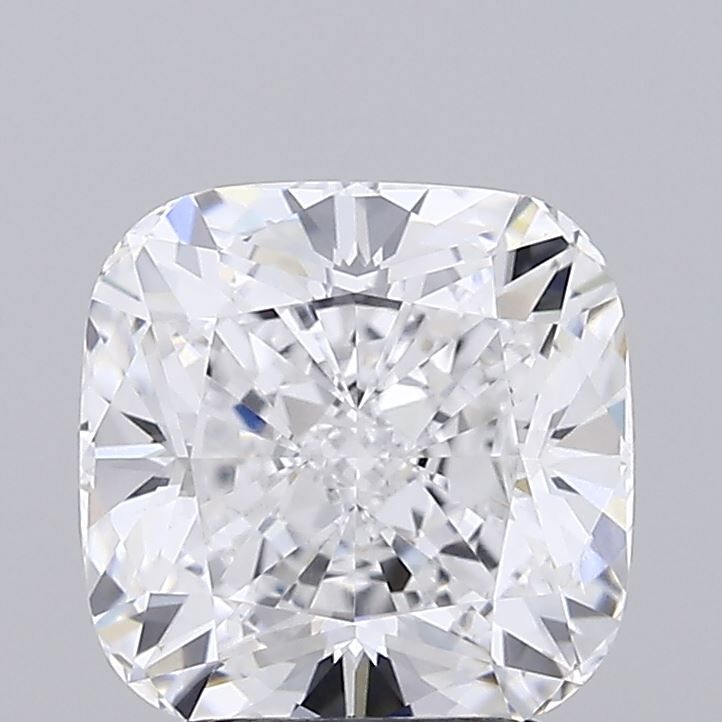2.67 Carat D-VVS2 Cushion Lab Diamond