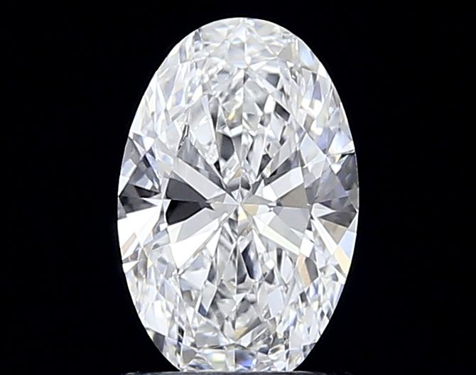 1.00 Carat D-VVS2 Oval Lab Diamond