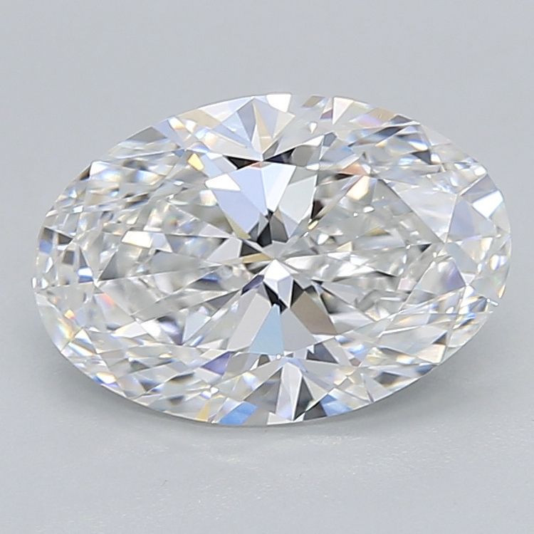 2.01 Carat D-VVS2 Oval Lab Diamond