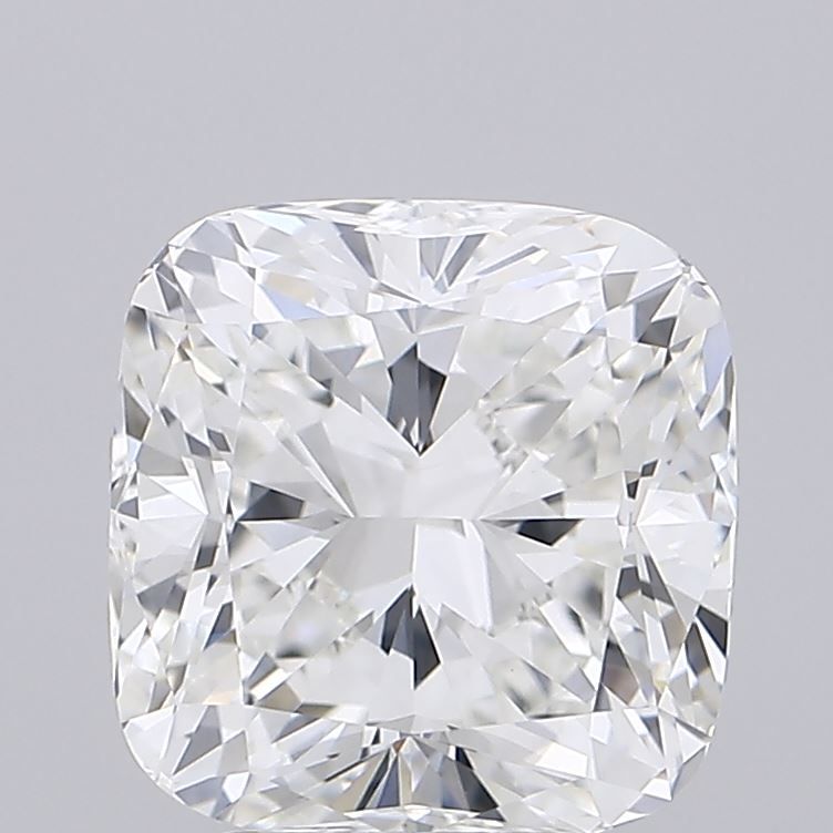 4.02 Carat F-VVS2 Cushion Lab Diamond